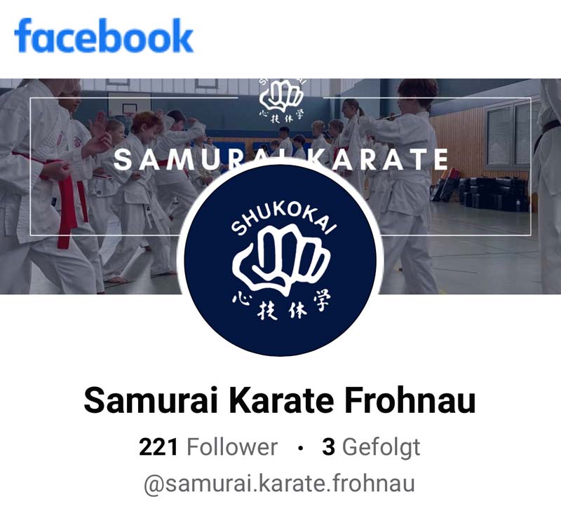 Samurai Karate Frohnau bei Facebook